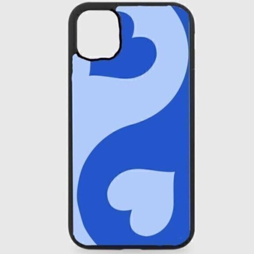 Blue Heart Yin Yang Phone Case